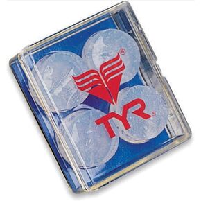 TYR Soft Silicone Ear Plugs, Clear