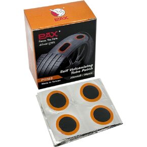 PAX 108 Pcs 19mmØ Round Bike Inner Tire Tube Patches, Flat Puncture Tire Repair Patch for Bicycle, Motorcycle, Scooter, BMX, ATVs, River Floating, Inflatable Rubber