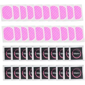 Inkesky RIDENOW TPU Glueless Repair Patch Kit for TPU Tube - 10-Pack (20 Patches & Wipes)