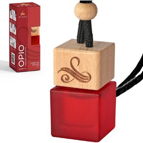 Black Opium Car Air Freshener for Women | Perfume Style Car Scents Air Freshener with Vent Clip | Strong Car Perfume Air Freshener | Car Accessories for Women - Opio Car Scent Air Freshener by Perfa