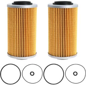 طقم حلقة O لمرشح الزيت استبدال 420956741 420956740 لمحرك Sea Doo GTI GTS Se GTR GTX SC RXP RXT RXPX RXTX 130 155 185 215 255 260 HP محرك المحرك، وللقوارب المائية الشخصية 2002-2012 (2) in Kuwait