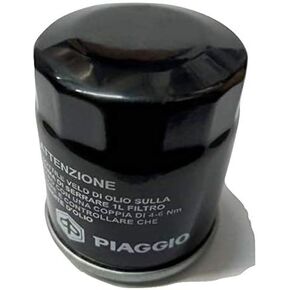 82635R Vespa OEM Oil Filter for Modern Vespa Scooters 150cc-300cc | For All 150-300cc Vespa GT GTS GTV HPE Super Sei Giorni ABS HPE | OEM# 483727 AP8580128 Part# 82635R