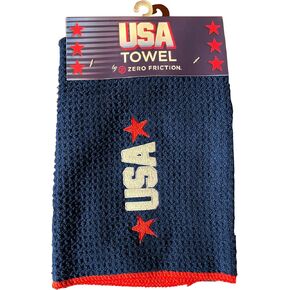 Zero Friction USA Golf Towel, Red in Kuwait
