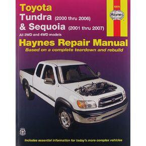 Toyota Tundra, 00-'06 & Sequoia, 01-'07 Technical Repair Manual