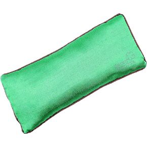 Dream Essentials Lavender and Flax Filled Eye Pillow, Forest Green