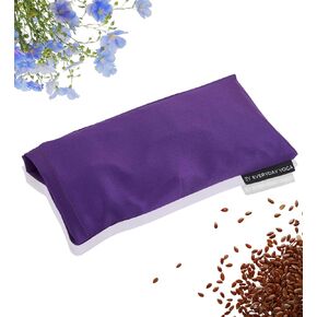Everyday Yoga Eye Pillow for Meditation, Yoga & Stress Relief, Weighted Eye Mask for Sleeping - Plum