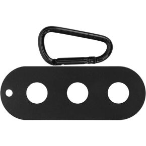 Cue Joint Protector Holder, Billboard Protect Clamp Clip Pool Stick Billiard Aluminium Alloy Table Protection Accessory 3 Holes Buckle Avoid Mistaking Billiards Training Convenient Snooker Storage