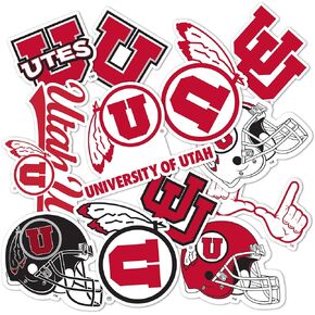 University of Utah Sticker UT Utes Stickers Vinyl Decals Laptop Water Bottle Car Scrapbook T2 (Type 2)