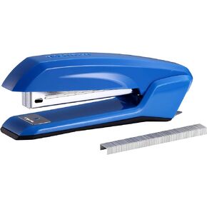 Bostitch Office Ascend 3 in 1 Stapler, 20 Sheet Capacity, Integrated Remover & Staple Storage, 420 Staples Included, Lightweight, Blue