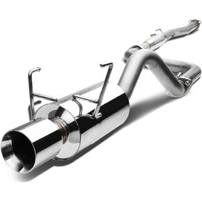 DNA MOTORING CBE-HDS93-NRT Cat Back Exhaust System [Compatible with 93-97 Honda CIvic Del Sol] in Kuwait