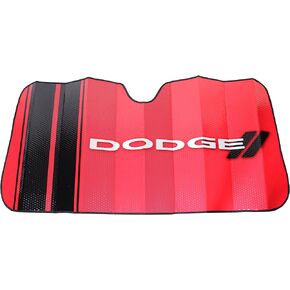 Plasticolor 003705R01 Dodge Red Windshield Sunshade