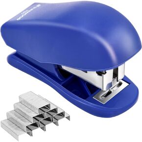 Mini Stapler with Staples,3 Pieces Office Desktop Stapler,25 Sheet Capacity,Small Stapler with 1440 Standard Staples, Easy to Carry，Cute Compact Travel Size Stapler for Office School (3 Pieces)