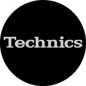 MAGMA Technics 60638 Simple T2 Logo Design Slipmat-Black/Silver Grey in Kuwait