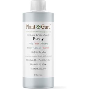 Pussy Perfume Fragrance Oil 4 oz. Premium Grade - Great for Skin, Body, Soap and Candle Making.