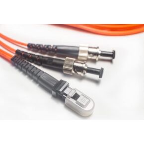 FiberCablesDirect - 1M OM1 LC LC Fiber Patch Cable | 1Gb Duplex 62.5/125 LC to LC Multimode Jumper 1 Meter (3.28ft) | 1gb 10gb mmf lc-UPC sfp 1gbase mmd dx PVC ofnr for Personal Computer