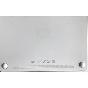 2pcs Replacement Touchpad Bottom Case Rubber Feet for A1339 Magic Trackpad Bottom Case Kit White