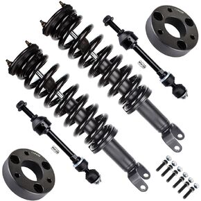 SCITOO 6-PC SET Suspension Kit for 2008 For Dodge Ram 1500-2 inch Leveling Lift Shock Absorber Front Sway Bar End Link in Saudi Arabia
