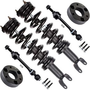 SCITOO 6-PC مجموعة تعليق عدة ل2009-2010 لدودج رام 1500 2011-2013 لرام 1500-2 بوصة التسوية رفع امتصاص الصدمات الجبهة Sway بار نهاية الرابط in Saudi Arabia
