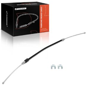 A-Premium Front Side Parking Brake Cable Assembly Compatible with Ford Models: F-250/F-350/F-450/F-550 Super Duty 1999-2004, Excursion 2000-2005