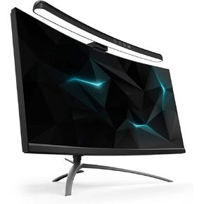 Computer Monitor Lamp, Curved Screen Monitor Light Bar for Eye Caring, Touch Dimming, No Screen Glar e, 7 Color RGB Light Effect, USB C LED Computer Lamp for Desk,Gaming in Saudi Arabia