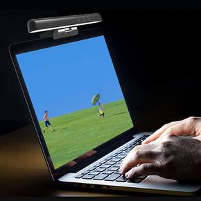 Computer Monitor Light Bar,Computer Monitor Lamp 3 Tunable Color Temperature Dimmable LED Screen Monitor Light Bar with Touch Control for Laptop