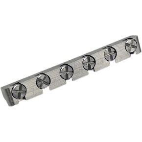 43mm Height Adjustable Titanium Alloy Guitar Nut Replacement for Gibson Les Paul LP SG Style Electric or Acoustic Guitars
