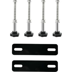 Traction Board Mount Pins Compatible with X-Bull/Fieryred/Bunker Industri, Fit for All Recovery Tracks with 4.72"~6.69" (12~17cm) Hole Spacing