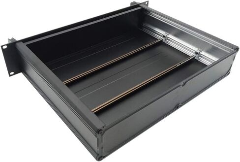 صندوق Cheval مصنوع من الألومنيوم بالكامل متعدد الأغراض مزود بحامل إلكتروني مقاس 19 بوصة، مبدد حراري من الألومنيوم 2U-D2 (حجم الخزانة: العرض 425 × الارتفاع 83.1 × 335 مم.) حزمة مسطحة مع زوج واحد من شريط تثبيت الألومنيوم. in Kuwait