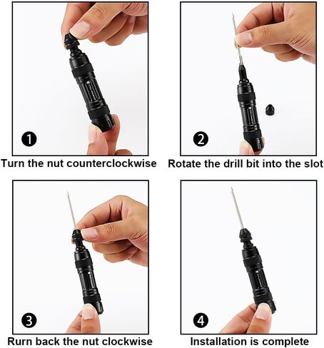 Bicycle Tubeless Tire Repair Kit Bike Tire Plug Tool Aluminium Alloy Portable Bike Repair Puncture Kit for Fix a Puncture or Flat Fast Tackle Set with 5 Rubber Strips and 3 Tire Repair Drills in Saudi Arabia