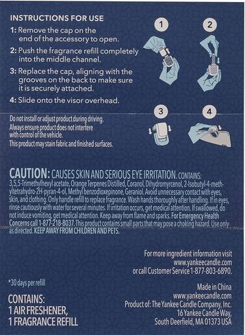 Yankee Candle MidSummer's Night® Sidekick™ Pendant Fragrance Kit with Two Refills, XO in Kuwait