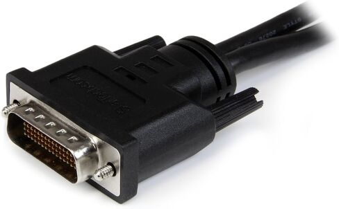 StarTech.com DMS 59 Splitter Cable - 8in - DMS 59 to 1 x DVI / 1 x VGA - Y Cable - DMS 59 to VGA - Monitor Splitter Cable - DMS 59 Cable (DMSDVIVGA1),Black in Saudi Arabia