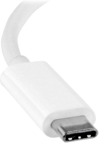 محول StarTech.com USB C إلى DVI - أسود - 1920x1200 - محول فيديو USB من النوع C لشاشة / شاشة / جهاز عرض DVI D - الإصدار المطور هو CDP2DVIEC (CDP2DVI) in Saudi Arabia
