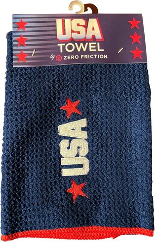 Zero Friction USA Golf Towel, Red in Kuwait