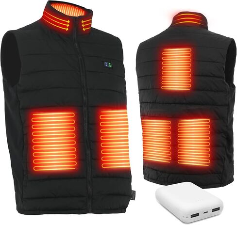 Warm Storm Heated Vest for Women Men with Battery Pack Outdoor in Saudi Arabia