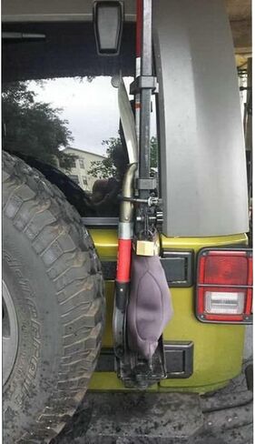 غطاء رافعة رفع عالي أسود مناسب لجاك رفع عالي ARB (NJC) Treme Jack 36 42 48 60 بوصة in Saudi Arabia
