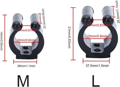 10 قطع من مشابك البلياردو للسنوكر، مشابك لقضيب الصيد ومشبك السنوكر وحامل عصا السنوكر مناسب لتخزين رفوف حمام السباحة (الحجم: L) in Kuwait