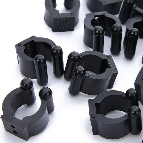 10 قطع من مشابك البلياردو للسنوكر، مشابك لقضيب الصيد ومشبك السنوكر وحامل عصا السنوكر مناسب لتخزين رفوف حمام السباحة (الحجم: L) in Kuwait