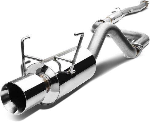 DNA MOTORING CBE-HDS93-NRT Cat Back Exhaust System [Compatible with 93-97 Honda CIvic Del Sol] in Kuwait