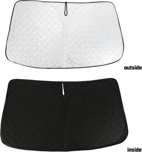 D-Lumina RAV-4 Windshield Sunshade Compatible with 2019 2020 2021 2022 2023 2024 Toyota RAV4 - Foldable Front Window Sun Shade Shield Protector in Saudi Arabia