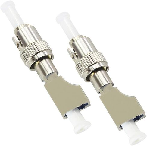 2 قطعة محول LC ​​إلى ST ، متعدد الأوضاع OM3 50/125um LC/UPC أنثى إلى ST/UPC ذكر بسيط محول الألياف البصرية الهجين موصل in Kuwait