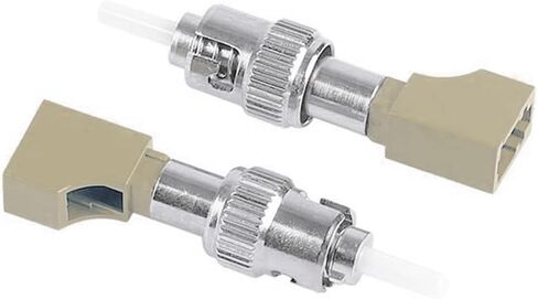 2 قطعة محول LC ​​إلى ST ، متعدد الأوضاع OM3 50/125um LC/UPC أنثى إلى ST/UPC ذكر بسيط محول الألياف البصرية الهجين موصل in Kuwait