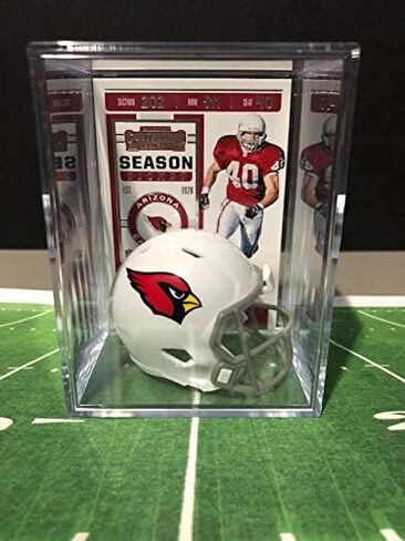 Arizona Cardinals NFL Helmet Shadowbox w/Pat Tillman card in Saudi Arabia