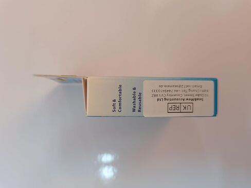 Hearprotek Swimming Ear Plugs, 2 Pairs Waterproof Reusable Silicone Ear Plugs for Swimmers Showering Bathing Surfing and Other Water Sports Adults Size in Kuwait