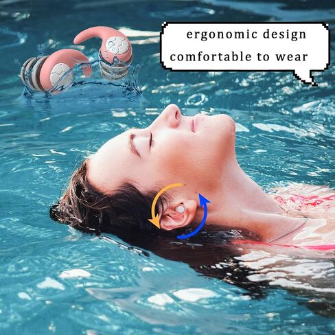 3 Pairs Swimming Ear Plugs, Reusable Silicone Earplugs Waterproof Swim Ear Plugs for Adults Noise Reduction Earplug for Swimming Surfing Showering Water Sports (Black, Gray, Blue) in Saudi Arabia