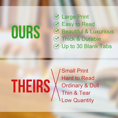 VANRA Bible Tabs for Women Bible Journaling Supplies Large Print, 96 Tabs in Total, for Old and New Testament Studying with Blank Laminated Bible Tabs in Kuwait