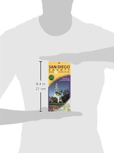 San Diego & Vicinity Road & Recreation Map, 7th Edition in Saudi Arabia