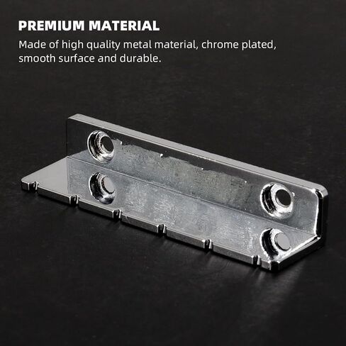 Metal Guitar Nut Slotted Nut for Lap Steel Guitar or Acoustic Guitar Replacement Parts(Black) in Saudi Arabia