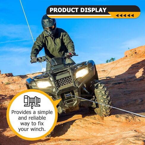 لوحة دعامة تثبيت ونش WeiSen بدون مثقاب متوافقة مع 2014-2023 Honda Rancher Foreman Rubicon TRX420 500 520 in Kuwait