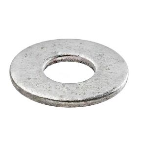 3/8 USS Thick Flat Washer (50 Pack) 3/8" x 1" Hot Dip Galvanized Steel, Meets ASME B18.21.1 Industrial/Commercial Grade by Makers Bolt