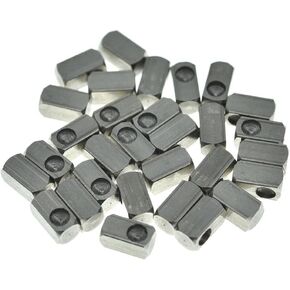Dopro 30-Pack الفولاذ المقاوم للصدأ Tremolo Bridge سلسلة إدراج كتلة قفل المشبك كتل تناسب FR